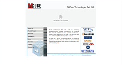 Desktop Screenshot of mcubetechnologies.com