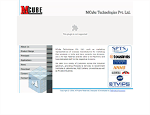 Tablet Screenshot of mcubetechnologies.com